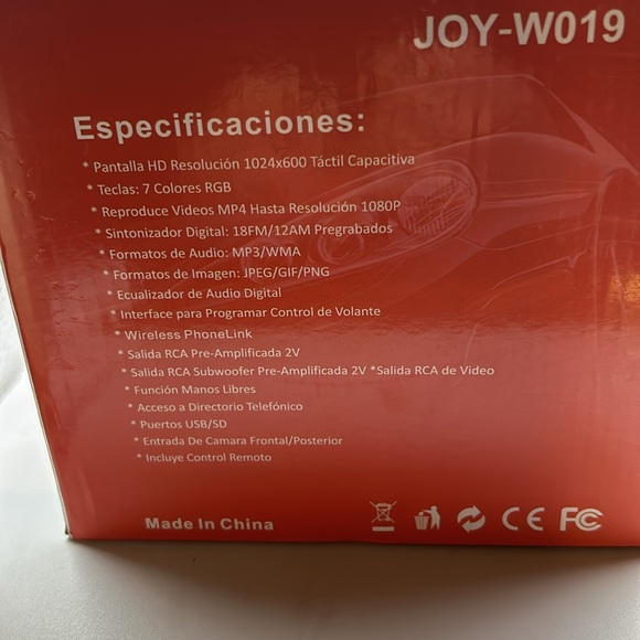 SJoyBring Upgrade Wireless Double Din Car Stereo with Apple Carplay, Android Aut - Picture 2 of 10